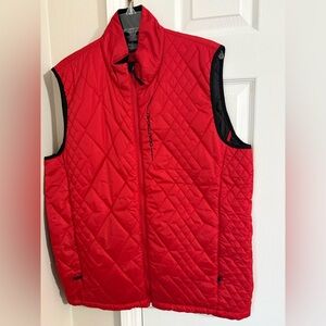 Obermeyer Red Quilted Men's Vest